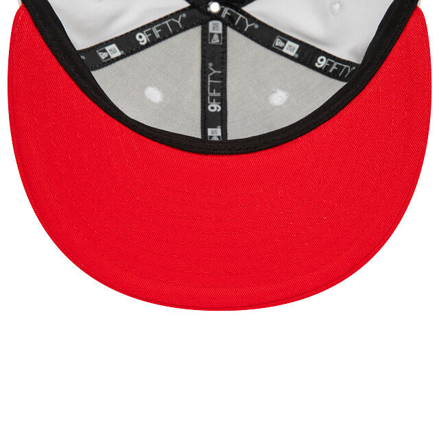 Casquette snapback New Era White Crown Patch 9Fifty Chicago Bulls 6/6