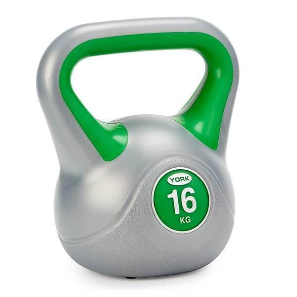 YORK BARBELL York 16kg Vinyl Kettlebell