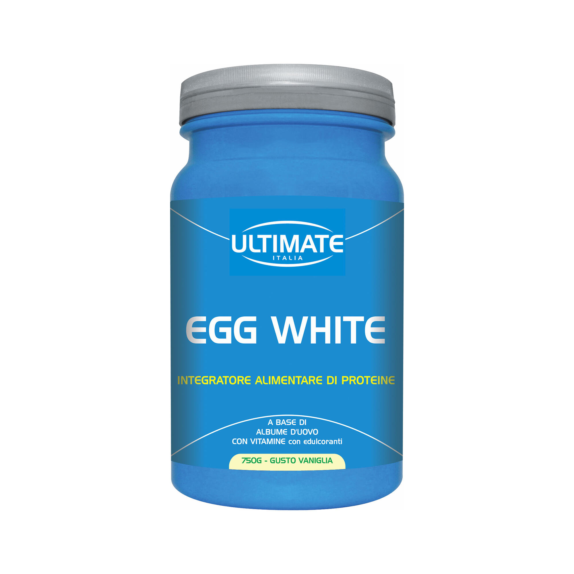 ULTIMATE ITALIA Integratore alimentare - EGG WHITE VANILLA - 750g