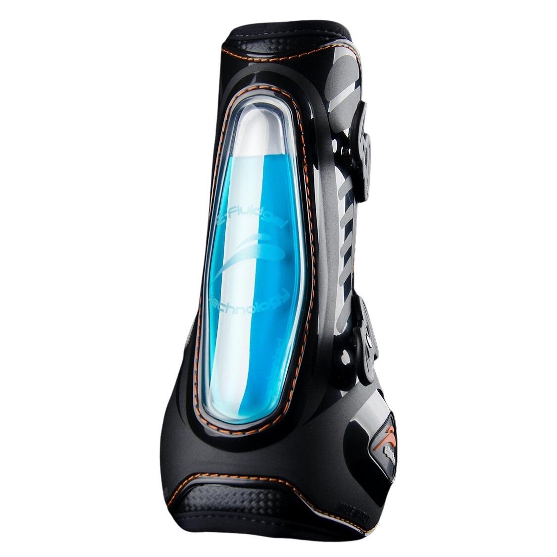 Equick - Protège-tendons Pour Cheval Antérieurs Equick Eshock - Guêtres Cheval - Noir - 42 M/l - Decathlon