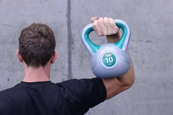 York 10kg Vinyl Kettlebell 2/2