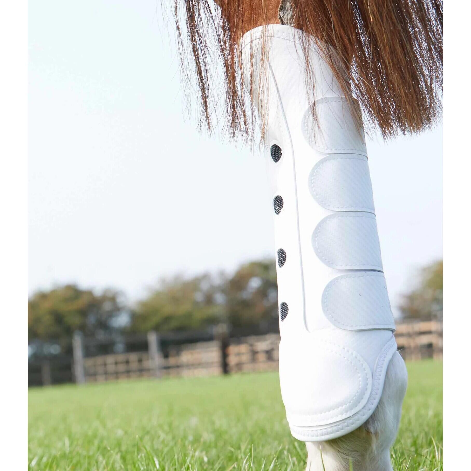 Achterlaarzen voor paarden Premier Equine Carbon Tech Air Cooled 3/4