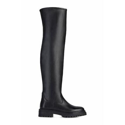 Geox Iridea Overknee-Stiefel Schwarz für Damen