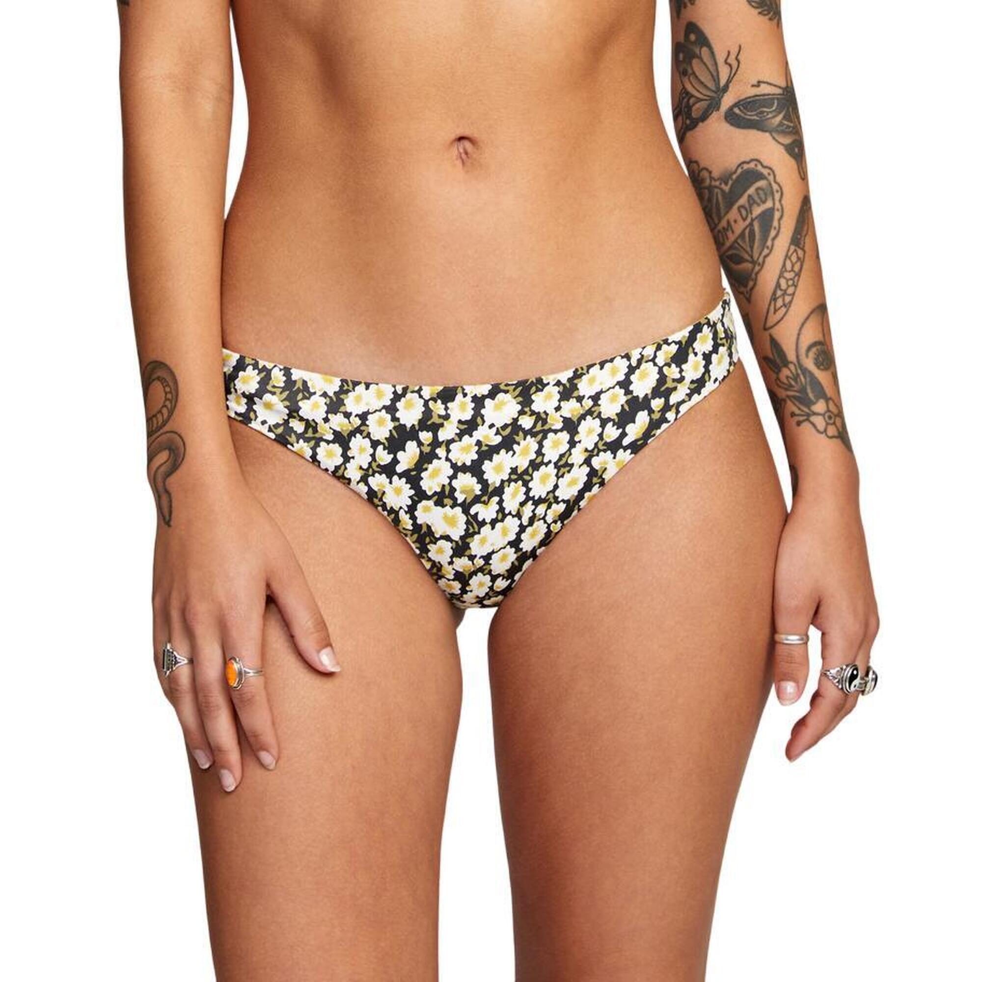 RVCA June Bloom Fund de bikini mediu