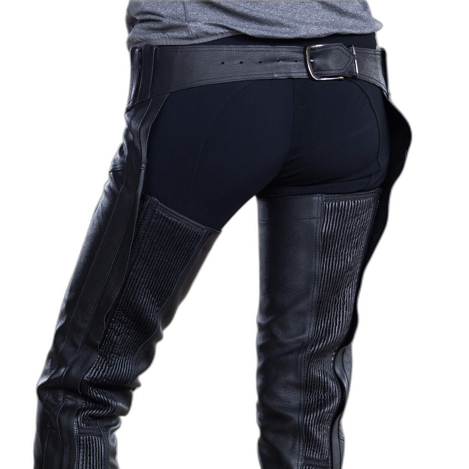 Chaps d'équitation en cuir Horze Blake 5/5