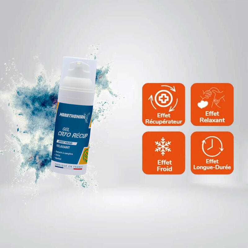 Gel Cryo Recup | récupération effet froid | relaxant | 50ml