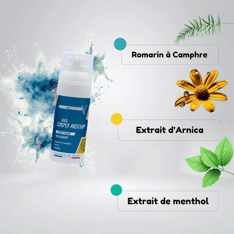 Gel Cryo Recup | récupération effet froid | relaxant | 50ml