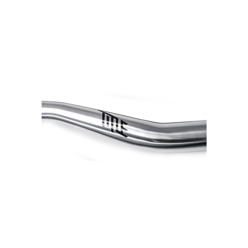Manubrio AH1 MTB 31,8 mm - 38 mm di rialzo - cromo 2/4