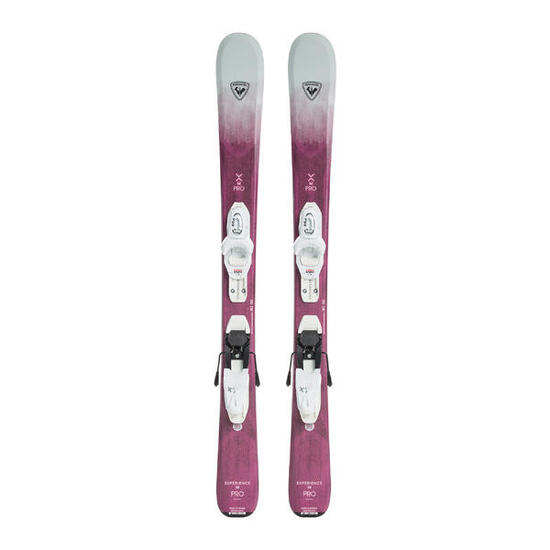Sci da discesa per bambini Rossignol Experience W Pro + attacchi Kid4