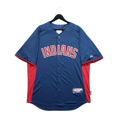 Tweedehands - majestic cleveland indians mlb shirt - als nieuw