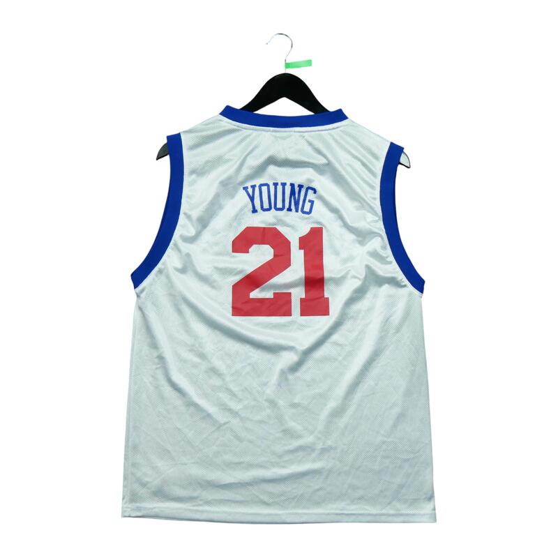 Segunda Vida - Camiseta de los 76ers de la NBA de Adidas - Muy Bueno