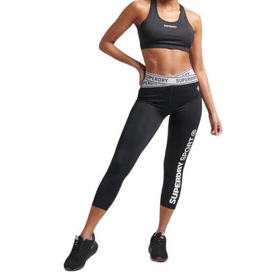 Sujetador deportivo Superdry Core Mid Impact para mujer