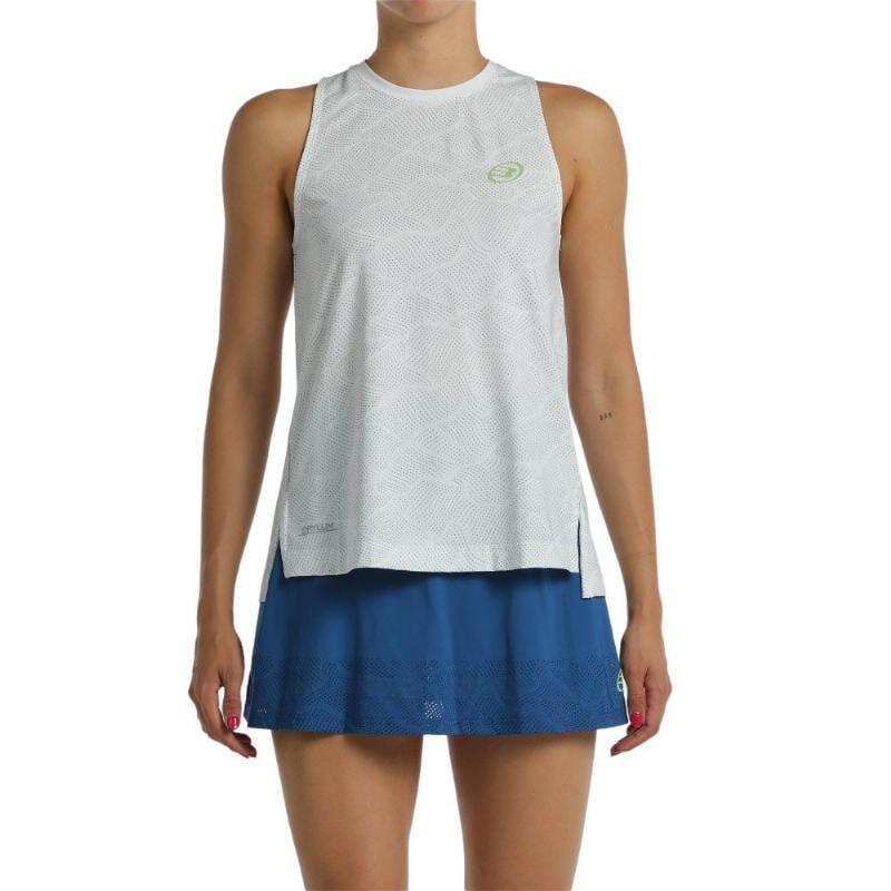 Bullpadel - T-shirt Bullpadel Batea Femme - T-shirt Manches Courtes - Bleu - Decathlon