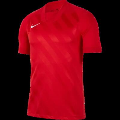 Nike dry chalng iii kinder t-shirt, sportshirt, rood