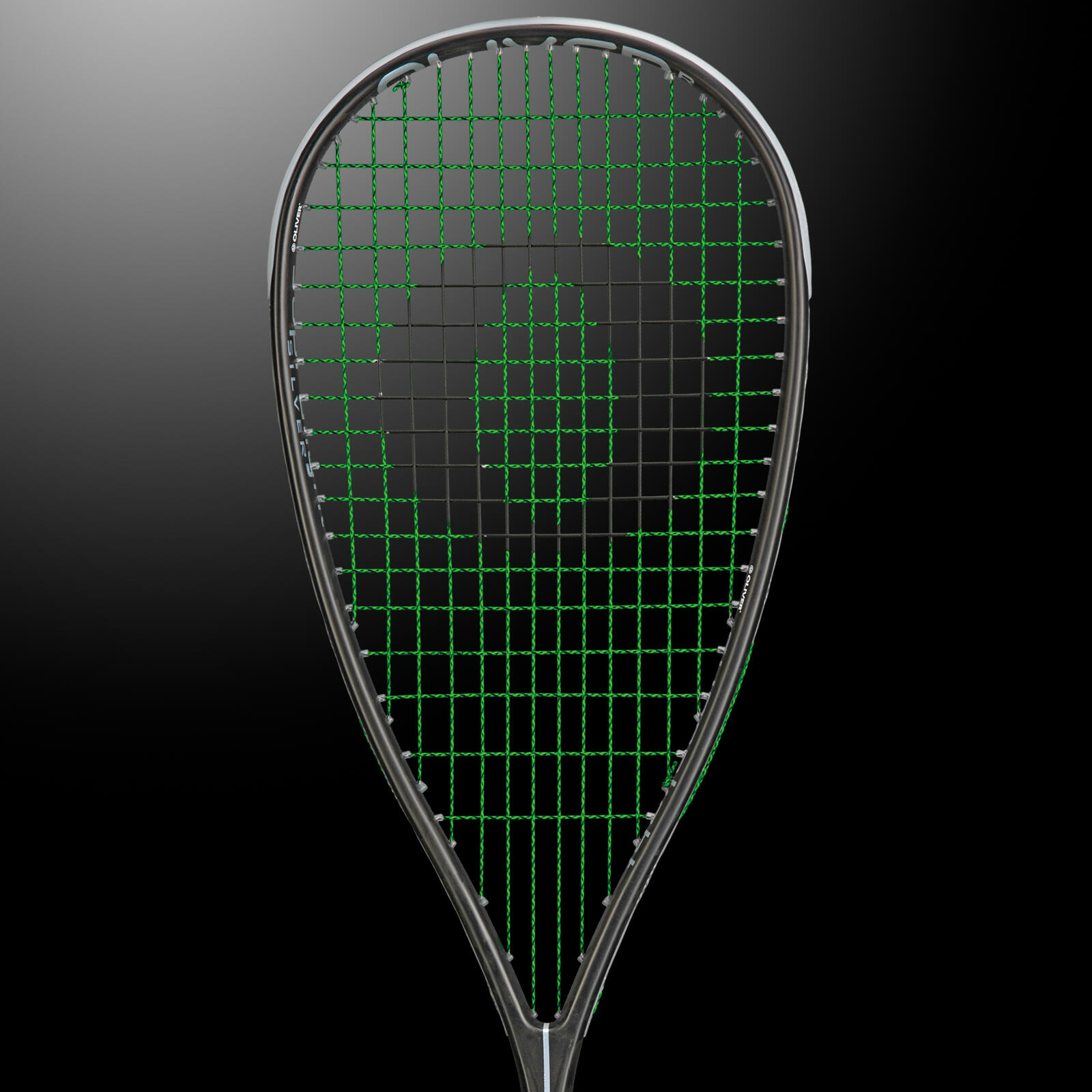 Raquete de Squash Supralight Silver Adulto - Preto / Prata 3/5
