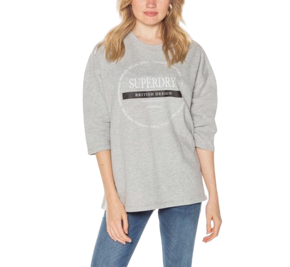 SUPERDRY Superdry oversized Scandi sporttrui voor dames