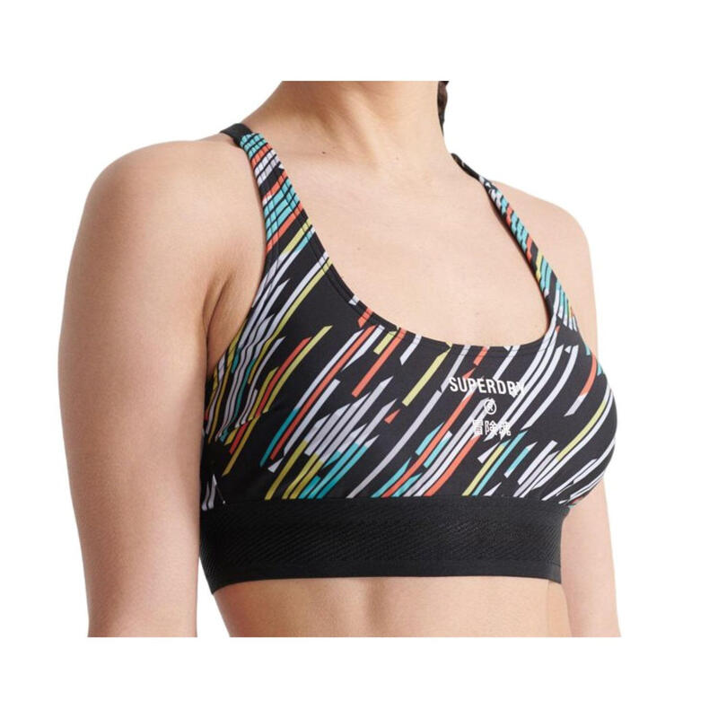 Biustonosz sportowy damski Superdry Sport Volley Bikini Top