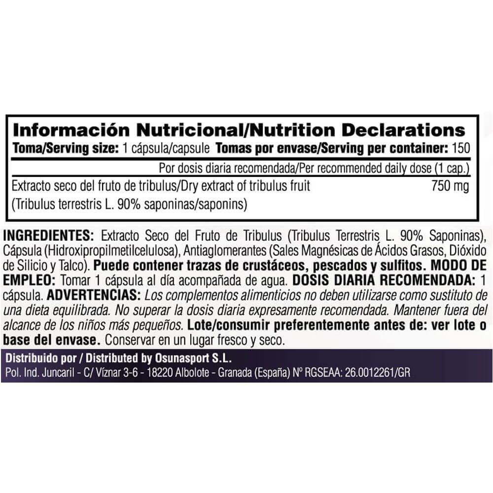 Tribulus 750mg - 150 Capsule Vegetali MASmusculo 6/6