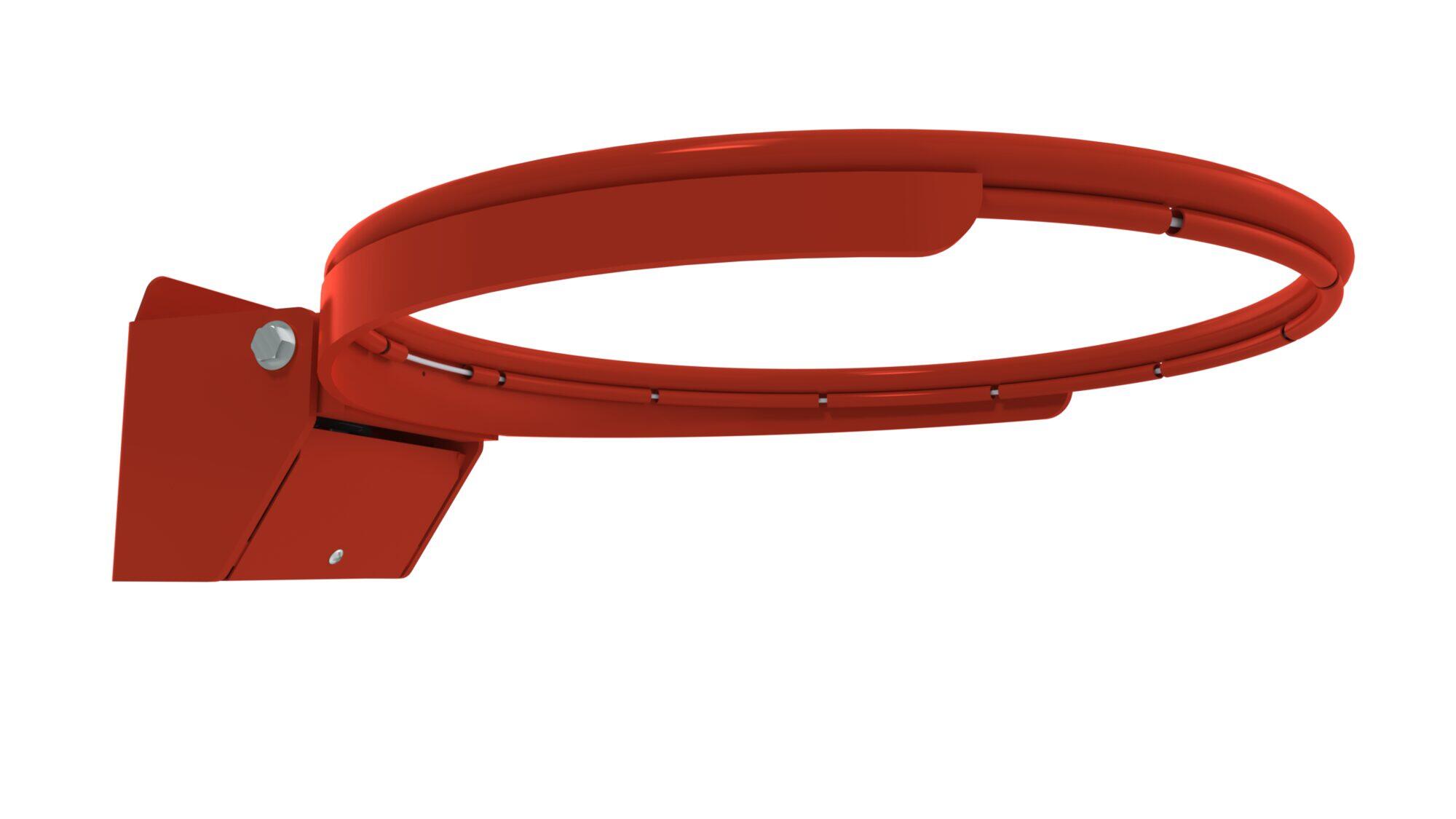 POWER SHOT Canestro flessibile con ganci - acciaio zincato arancione