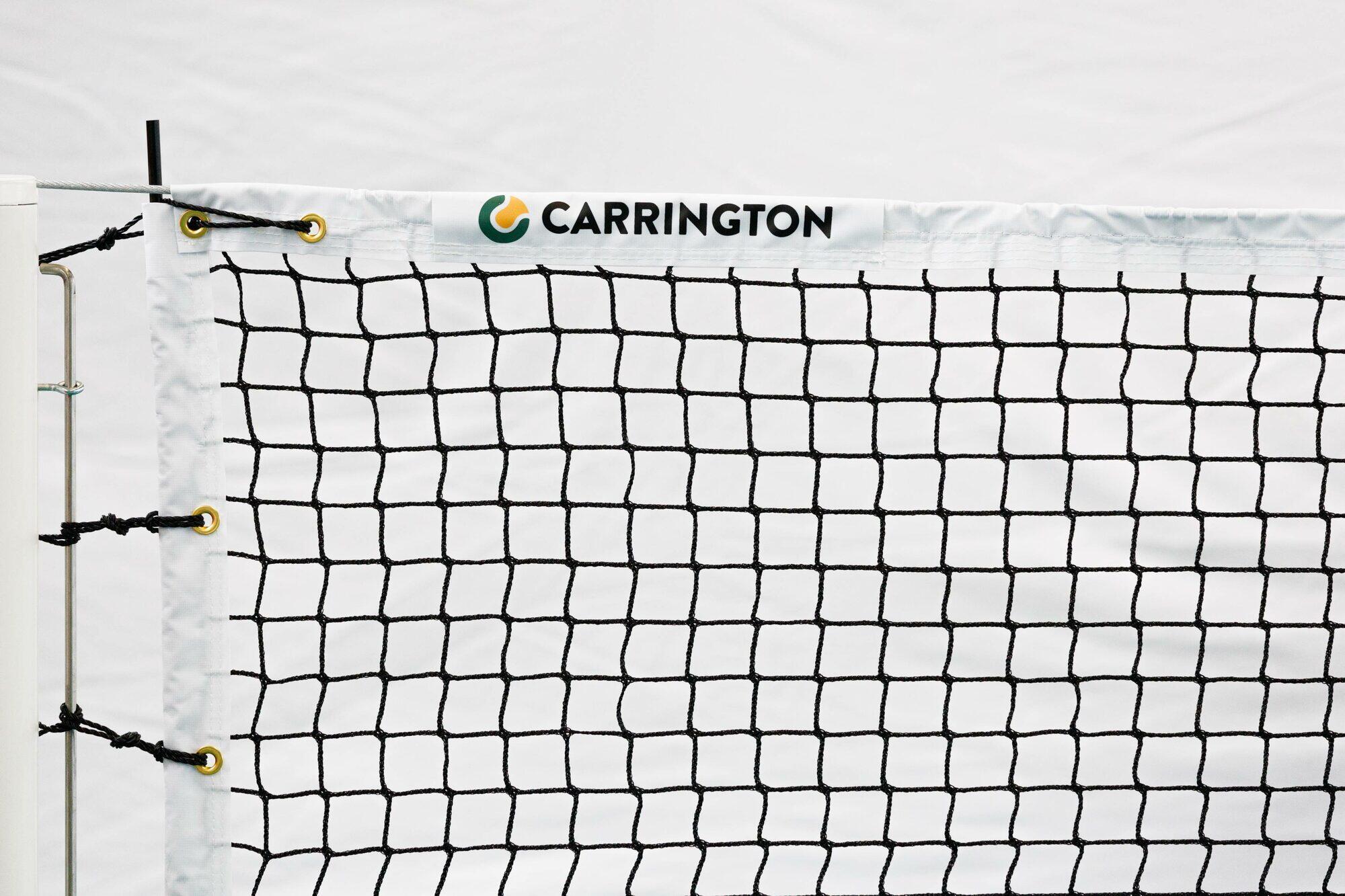 CARRINGTON Rete da tennis INDESTRUIBILE da 6 mm - Completamente rinforzata