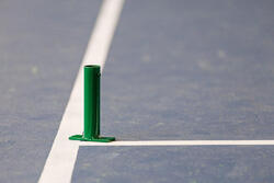 Fixation à sceller pour régulateur de filet de tennis