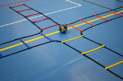 Echelle d'agilité combinables - 4 échelles de 4m combinables entre elles