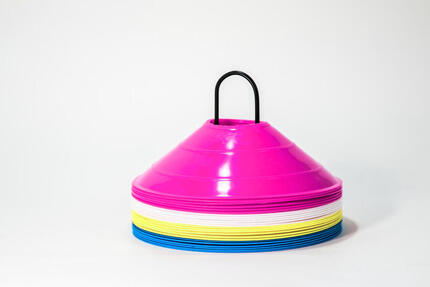 Set mit 24 Begrenzungskegeln - Medium