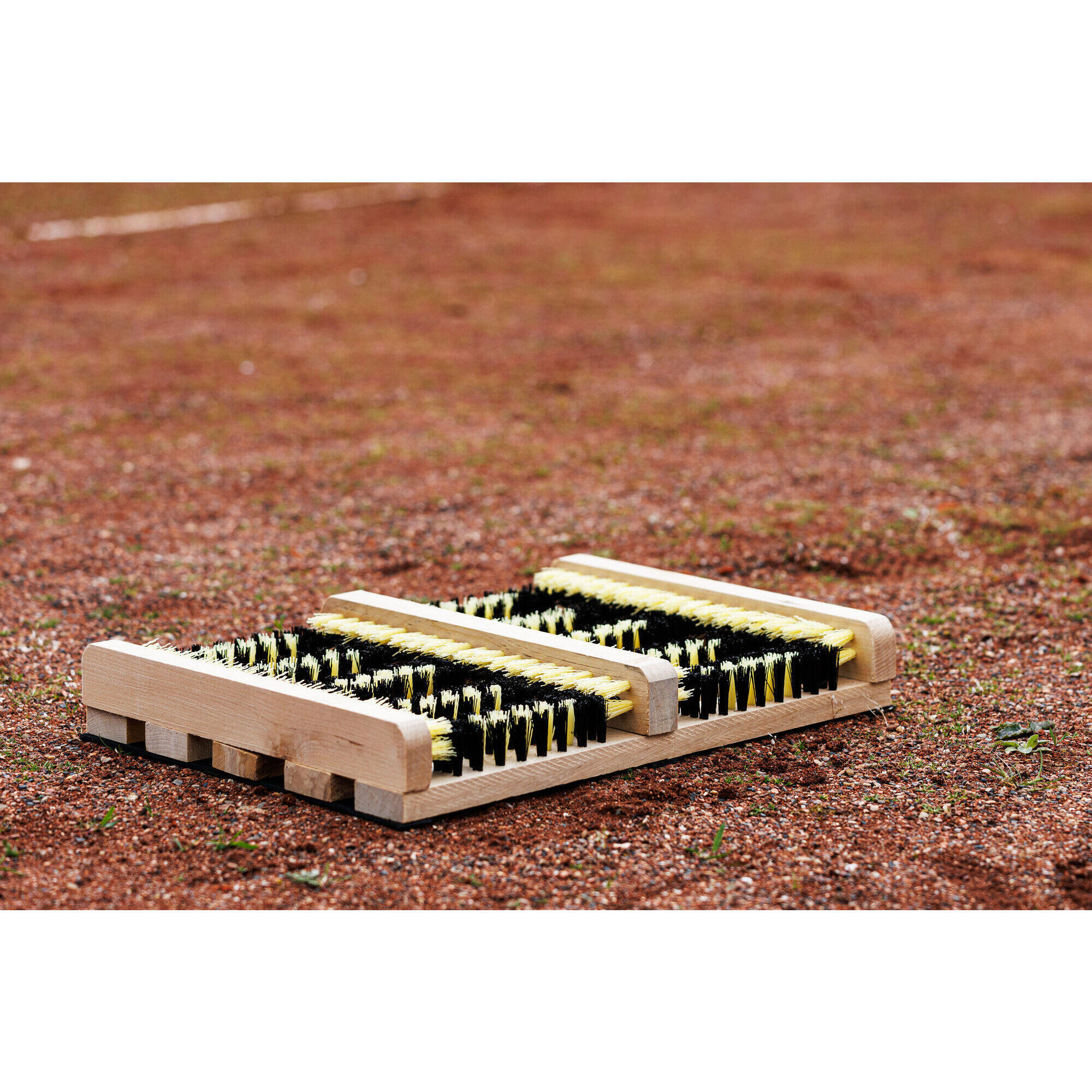 Carrington - Brosse-pieds Pour Chaussures En Bois - Nettoyant Chaussures - Marron|noir - Taille Unique - Decathlon