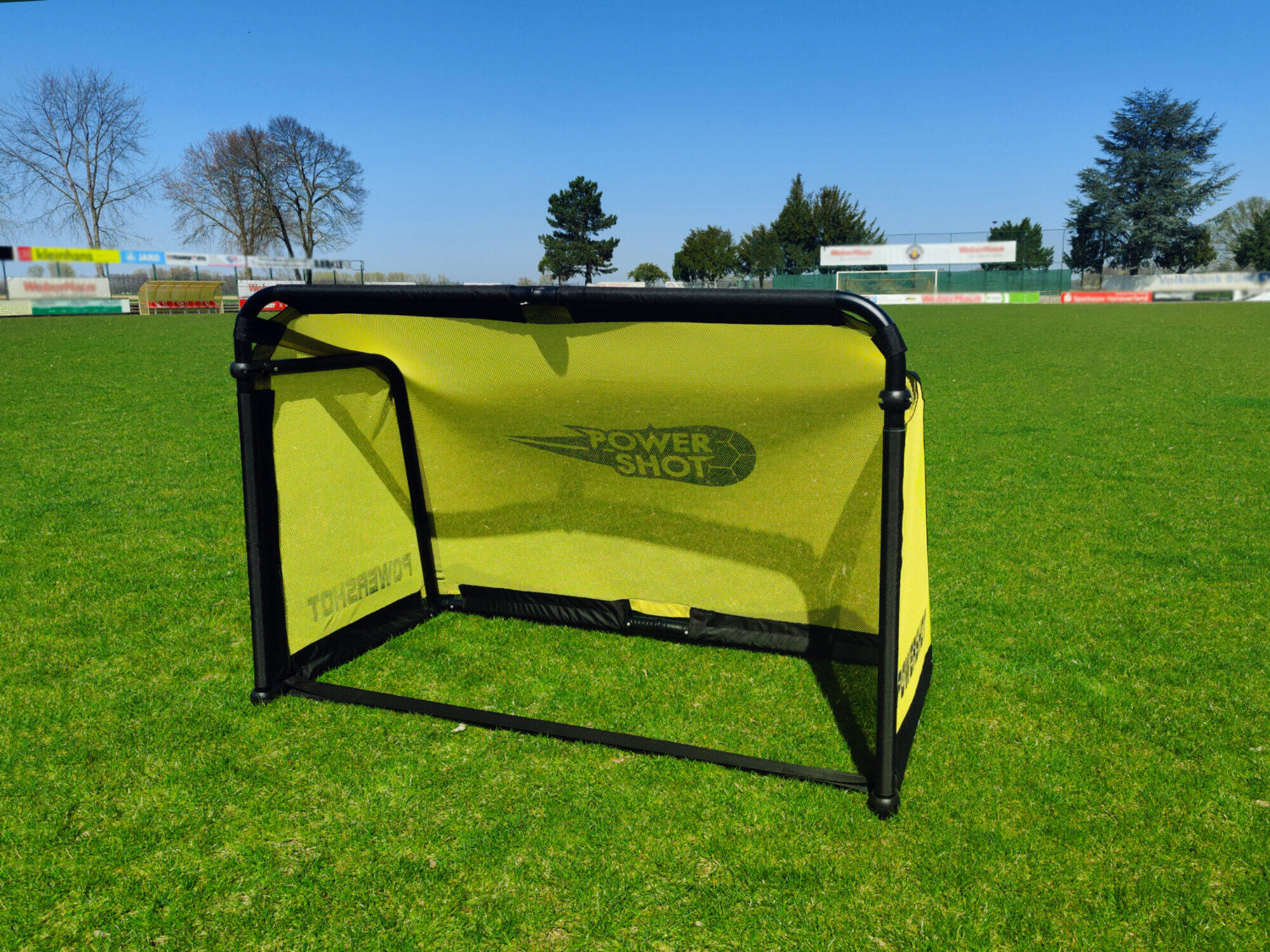 Mini but de foot PLIABLE en aluminium 1,5 x 1 m 2/8