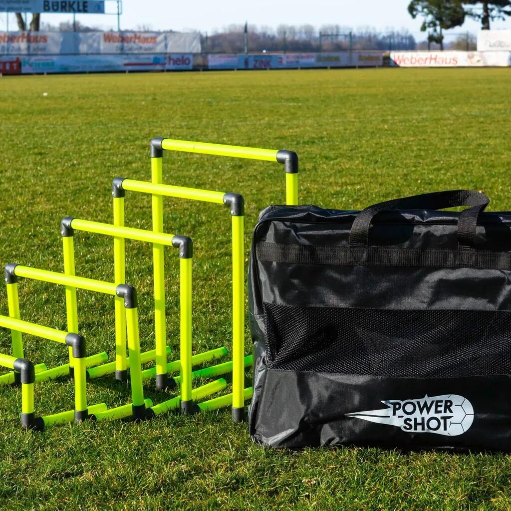Set of 6 folding agility hurdles PowerShot