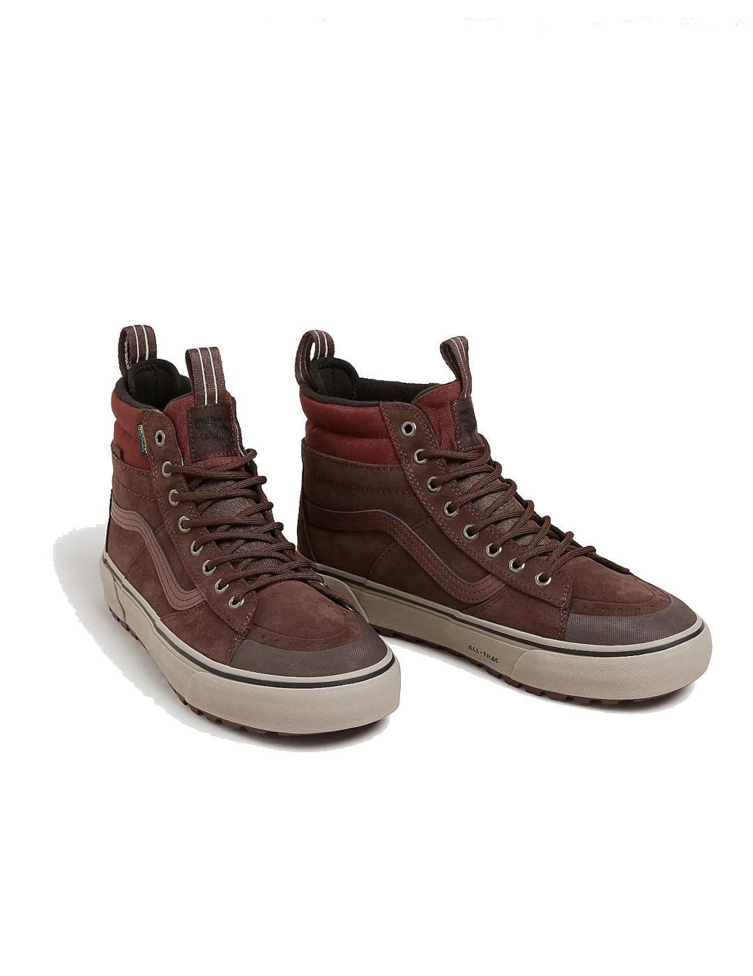 Chaussures pour hommes Vans Mte sk8-hi Marron 2/4