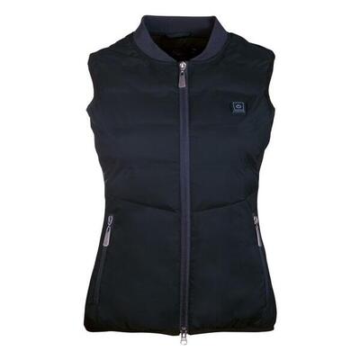 Hkm verwarmde bodywarmer comfort - zwart