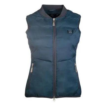 HKM Verwarmde Bodywarmer Comfort - Zwart