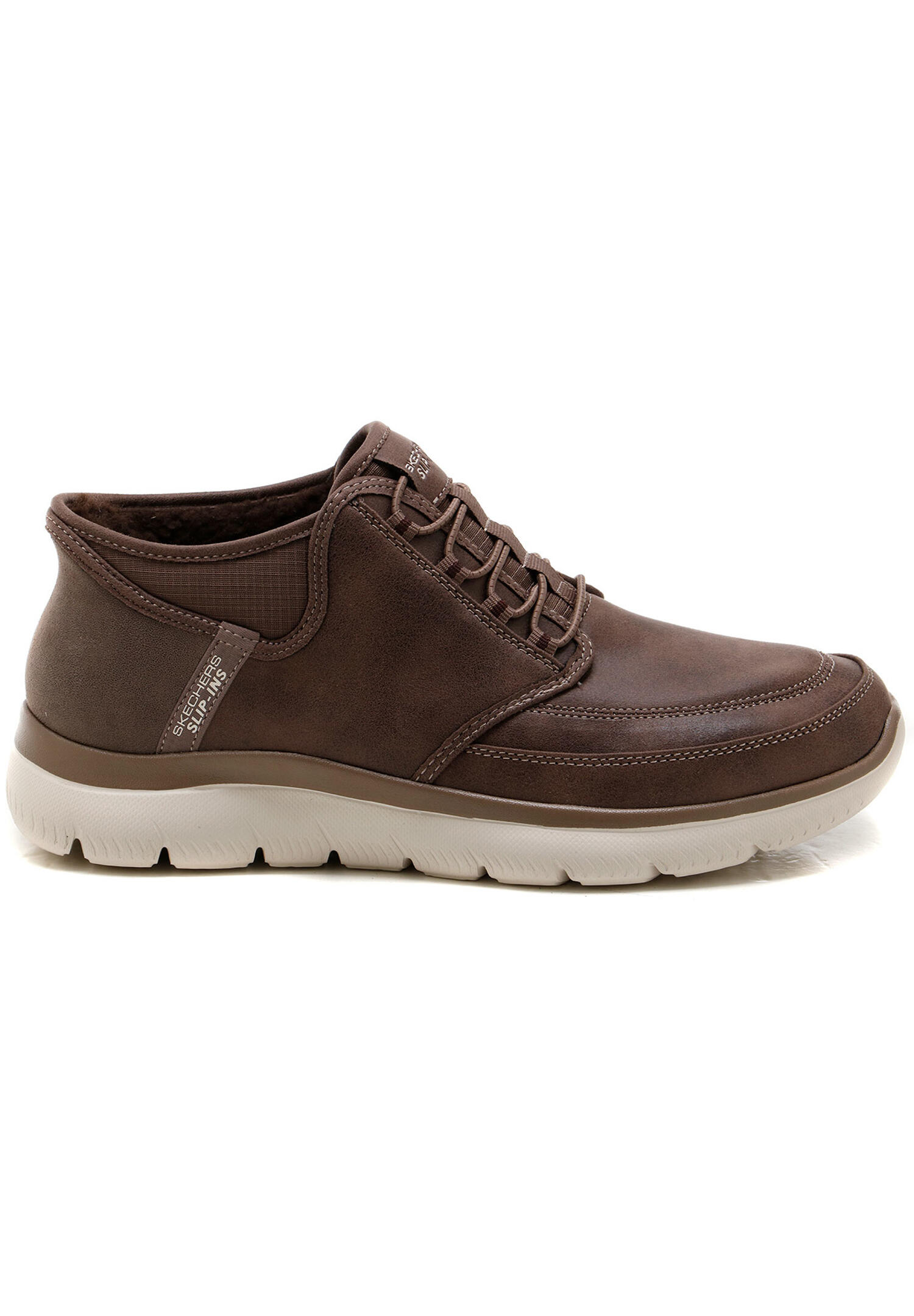 Baskets Skechers Modèle Slip Ins - Summits - Siegul Couleur Marron 7/7