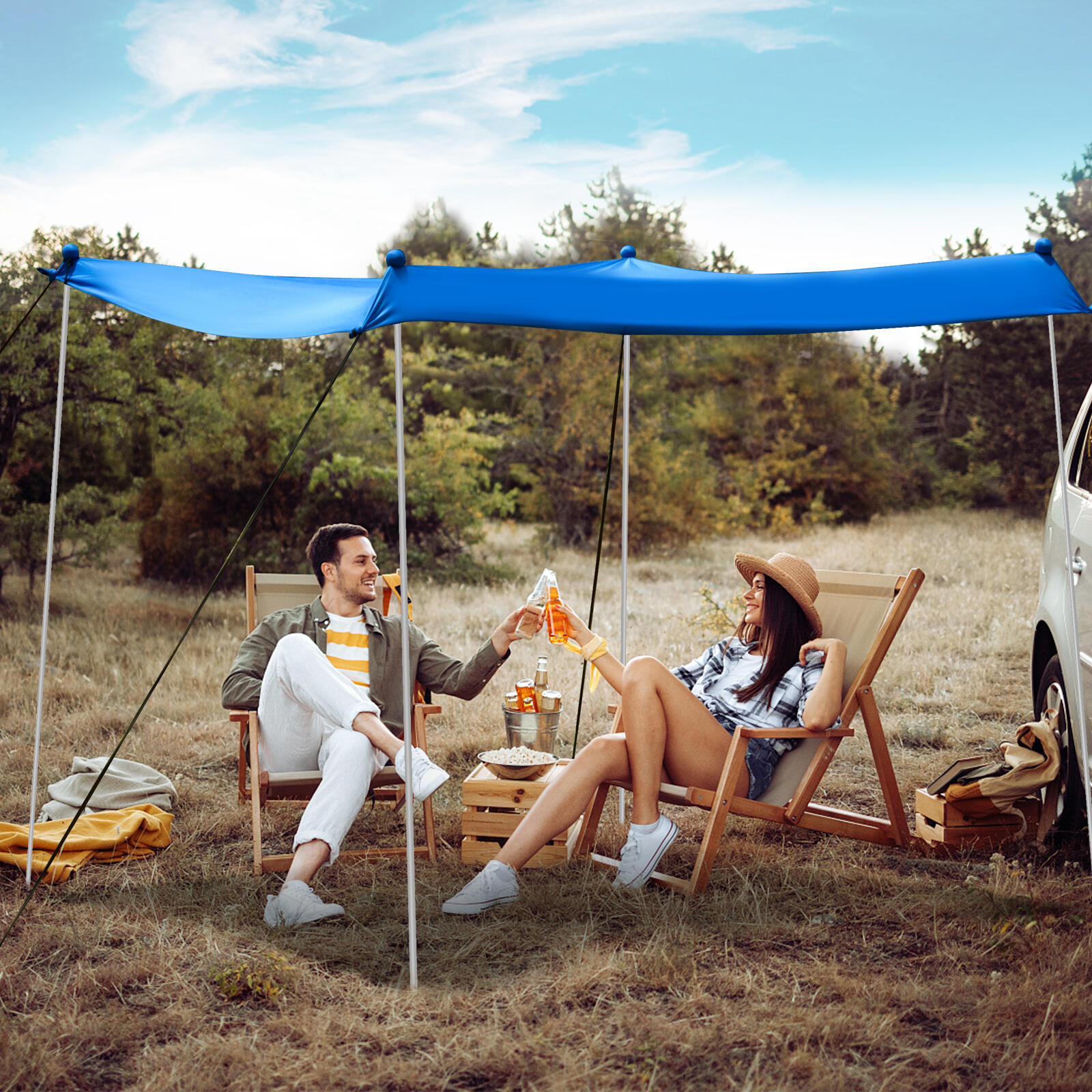 Rio Beach MyCanopy Sun Shade – Persönlicher Sonnenschutz Für Strandstühle, SPF 100, UVA/UVB Schutz