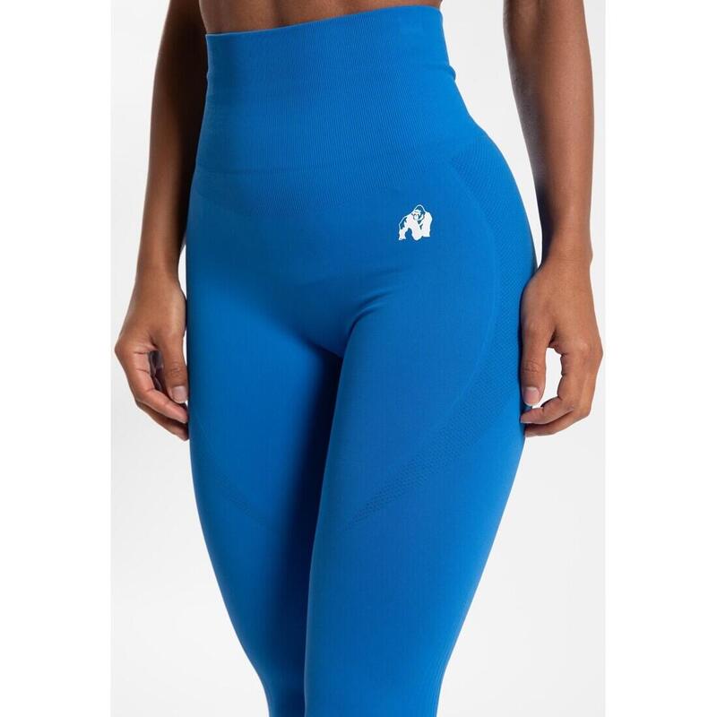 Olivia Leggings sans couture - Bleu/L