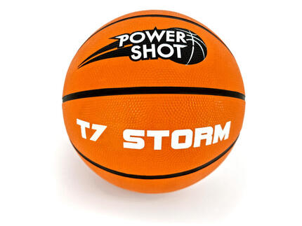 Set aus 5 Basketbällen Storm T6 - Ballpumpe und Aufbewahrungstasche GRATIS!