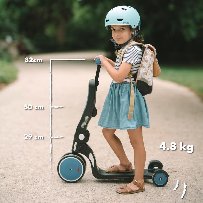 Draisienne Evolutive Scootiz 5 en 1, Tricycle, Trottinette | vert amande