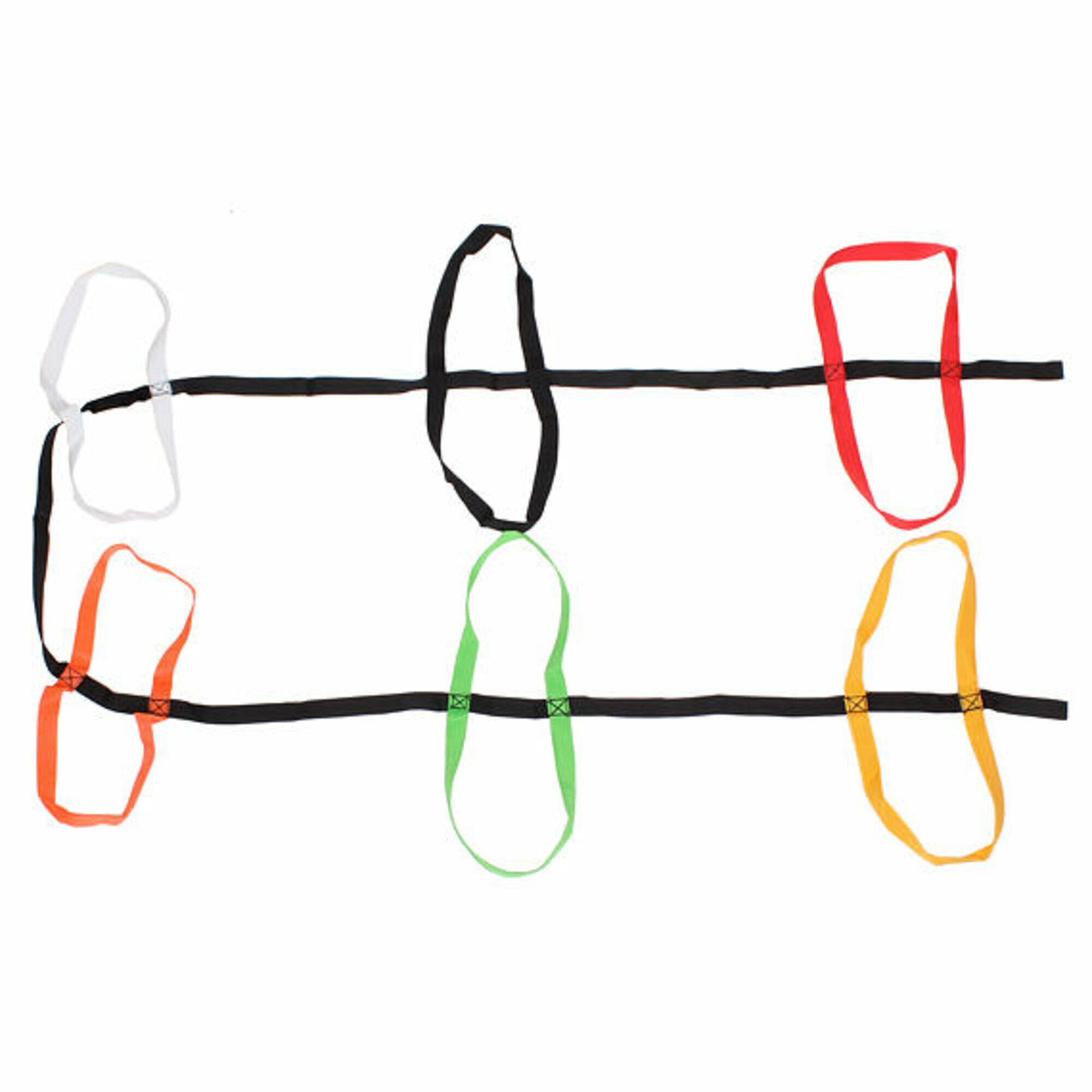 Power Shot - Corde De Marche Pour 12 Enfants - Bande De Course - Noir|rouge|vert - Taille Unique - Decathlon