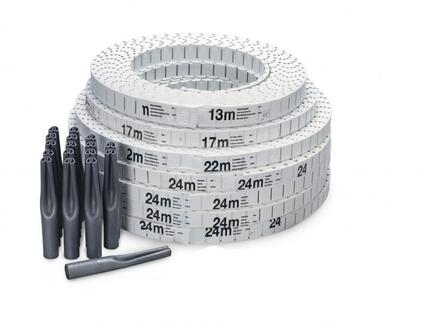Markierungslinien für Tennisplätze