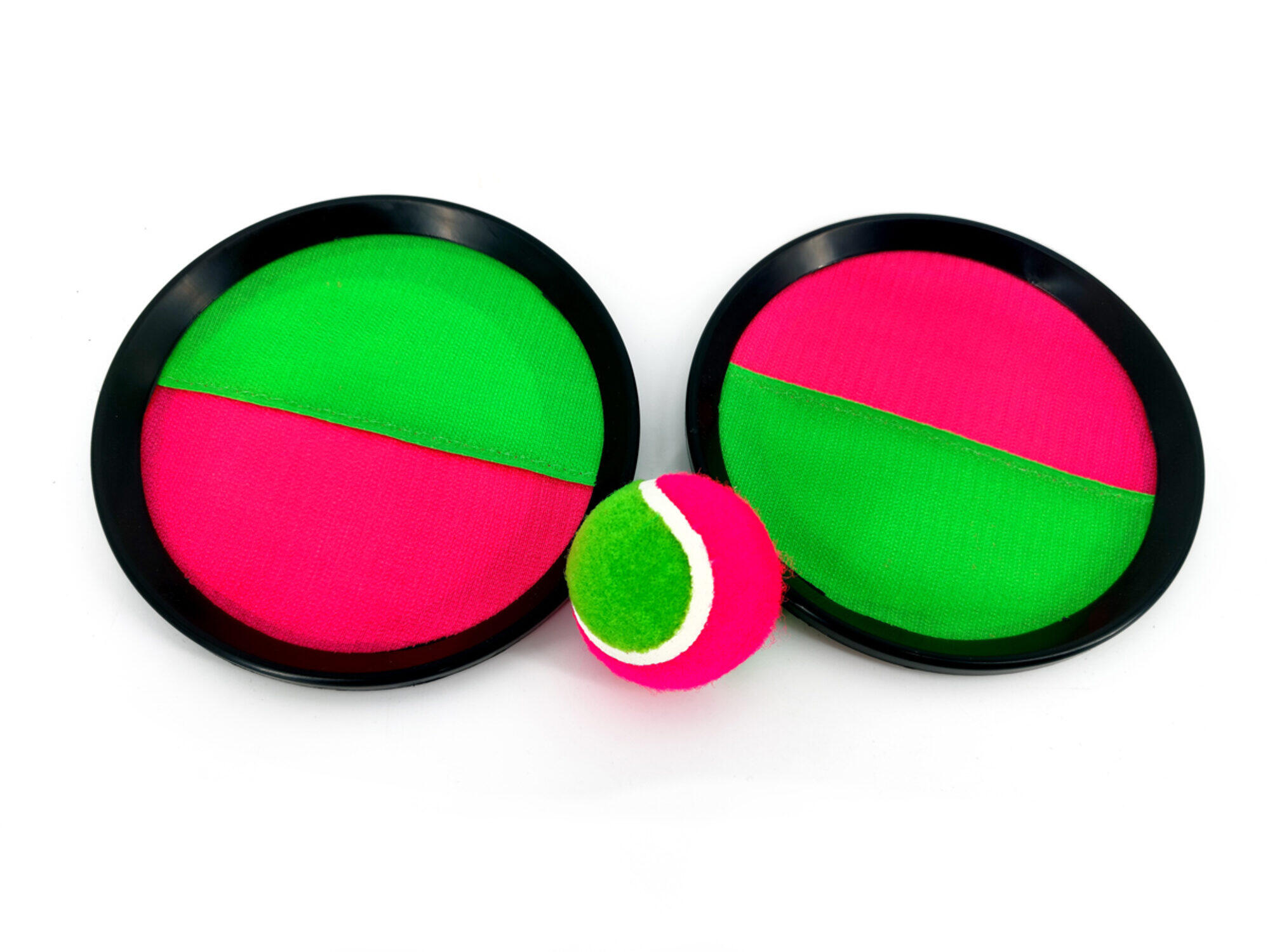 POWER SHOT Racketspel - Kras met bal - Set van 2 - Buitenspellen