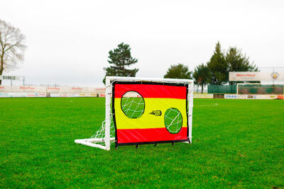 Torschusswand 1.2 x 0.8m - Spanische Flagge