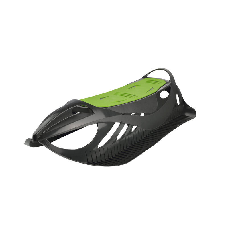 Set van 2 Snow Glider sleeën - Futuristische en aerodynamische stijl - Groen