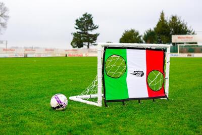Torschusswand 1.2 x 0.8m - Italienische Flagge