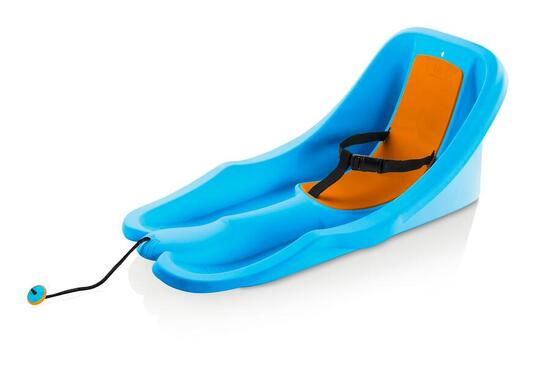 Luge bébé - Avec harnais de sécurité et corde pour tirer la luge