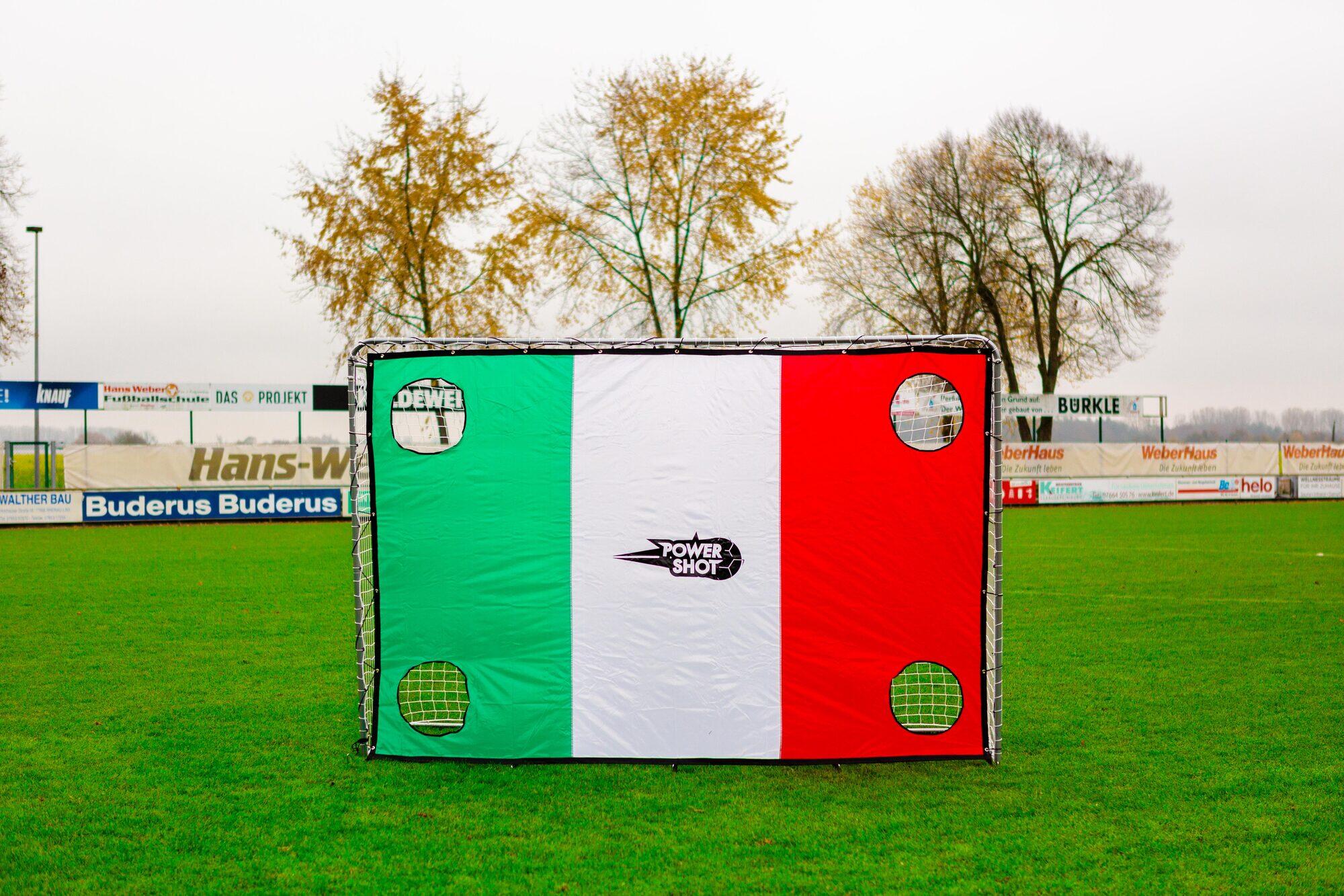 3x2m stalen doel met Franse schietwand
