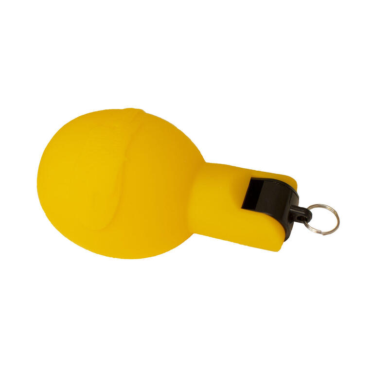 Sifflet poire / Sifflet à main Hygiénique jaune - Lot de 3