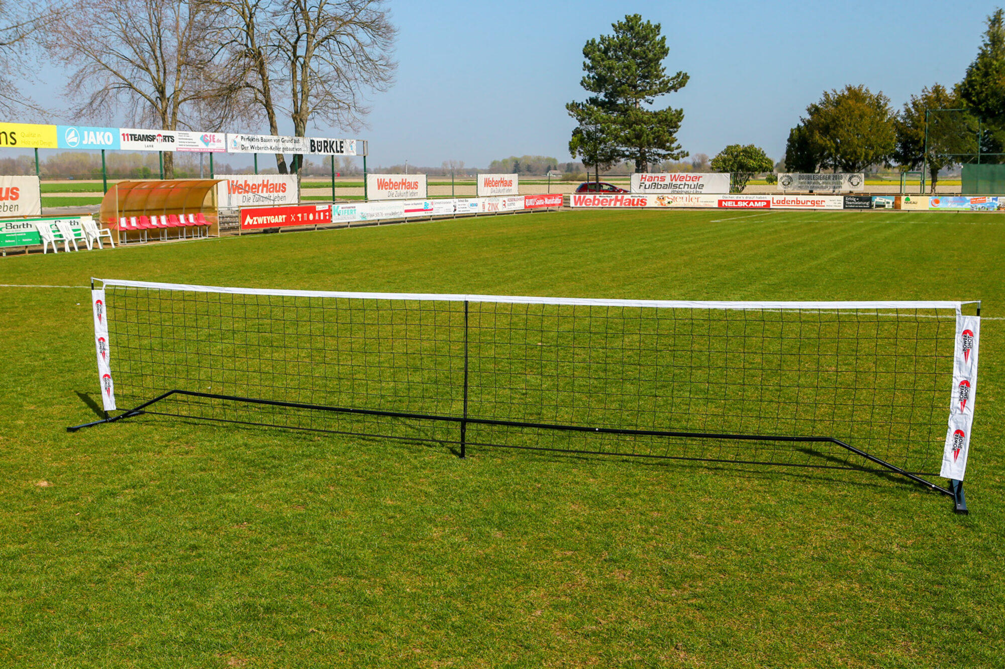 Filet de tennis-ballon en acier 6m x 1,10m 2/7