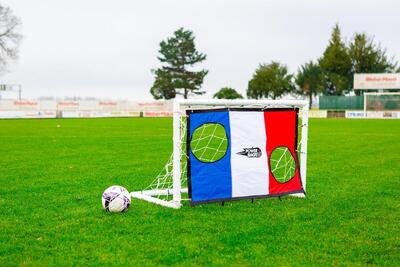 Torschusswand 1,2 x 0,8m - Französische Flagge