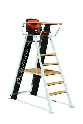 Ultra Wettkampf-Schiedsrichterstuhl - Carrington - Aluminium + Holz